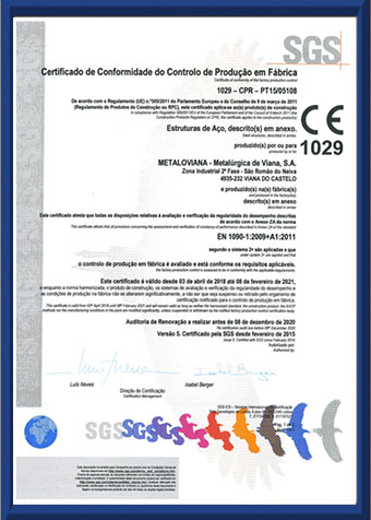 Certificação EN1090 R1